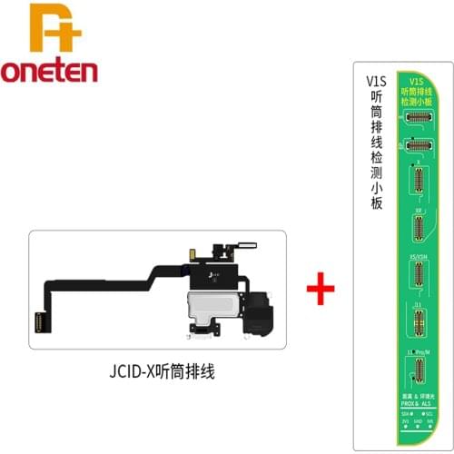 JCID V1S Earpiece Flex FPC Receiver Adaptor Test Board for iPhone X Xr Xs Xsmax 11 11Pro Promax Proximity Light Senso