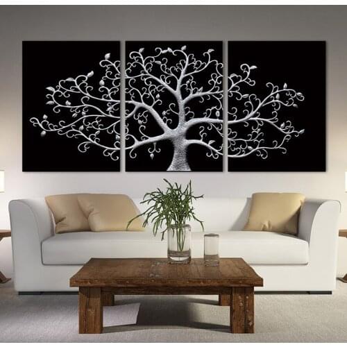 3 pcs diamond embroidery tropical abstract rich tree full square round 5d diy diamond painting Cross Stitch mosaic home decor