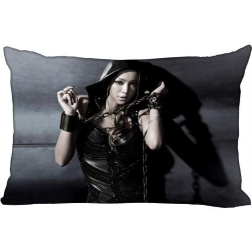 Cushion Namie Amuro Cover Throw Pillow Case Rectangle Cushion For Sofa/Home/Car Decor Zipper Custom PillowCase