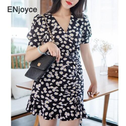 Летние платья с запахом OFEMCINE China At AliExpress