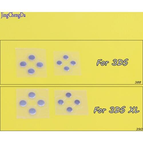 JCD For 3DS Cross Keys ABXY Key Button membrane Button stickers conducting strip Repair Part For 3DS XL