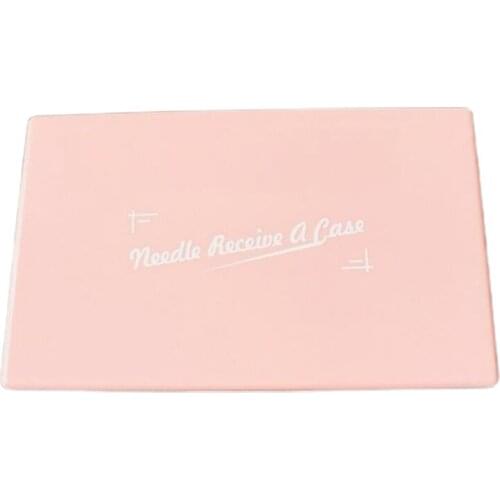 Portable Magnetic Sewing Needle Keeper Holder Case Manual DIY Cross Stitching Knitting Pin Plastic Storage Box Organizer