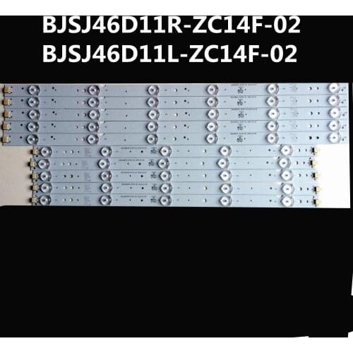 LED Backlight Strips Complete Set BJSJ46D11R-ZC14F-02 BJSJ46D11L-ZC14F-02 NEW for Atvio 46 PANEL HV460WU2-200 MODELO LE46D5AFM