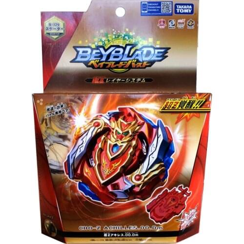 TAKARA TOMY B-129 Cho-Z Achilles .00.Dm Beyblade Burst Starter w/ Launcher