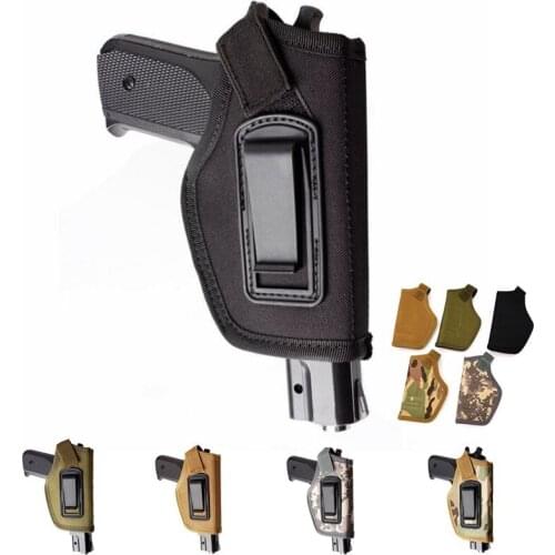 Tactical Universal Holster Nylon Gun Outdoor Tactical Holster Airsoft Pistol Gun Holster Concealed Belt Pistol Glock Accessorie