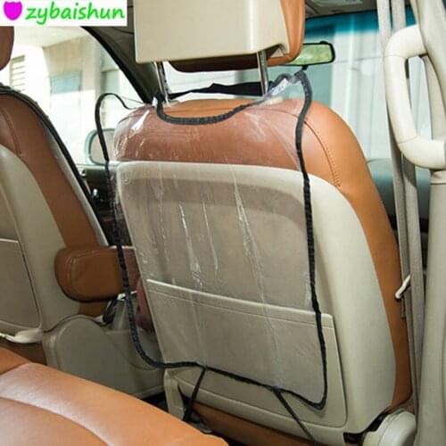 Toddler Anti Kick Mat Protector Car Back Seat Protection Transparent PVC Interior Accessories Cover Sheet Vehicle