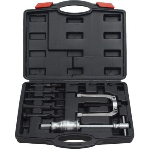 8mm~34mm Blind Hole Bearing Puller Kit One Slide Hammer Assemble& 5 Clamp Attachments