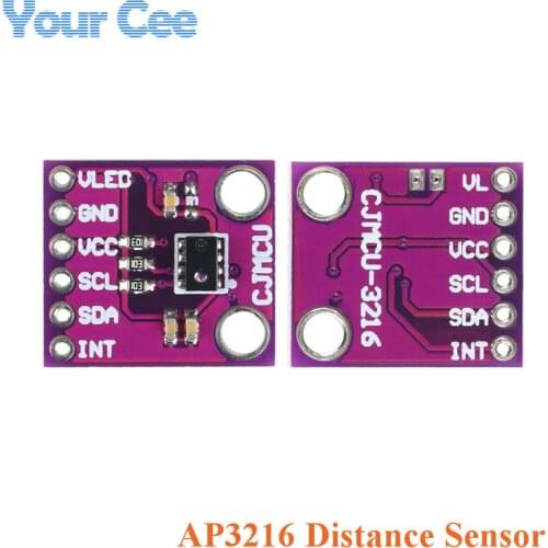 AP3216 Distance Sensor Light Sensor Tester Digital Optical Proximity Sensor Module I2C IIC Interface CJMCU-3216