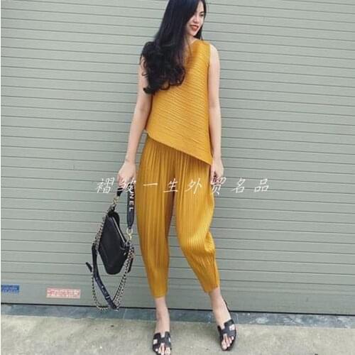 Changpleat Women's Trousers Harem Pants