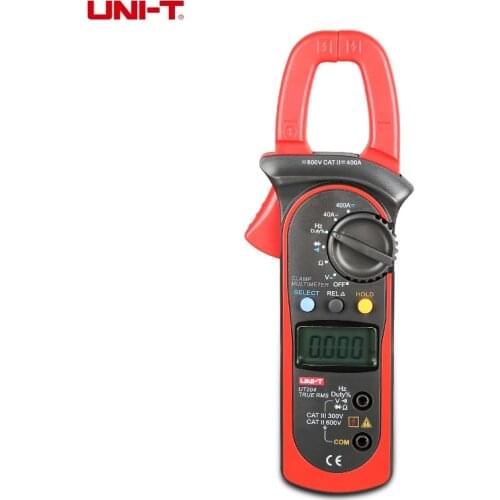 UNI-T UT204 Multimeter True RMS Auto Range 400-600A Digital Clamp Meters w/Frequency Test Highly Voltage Tester UT204