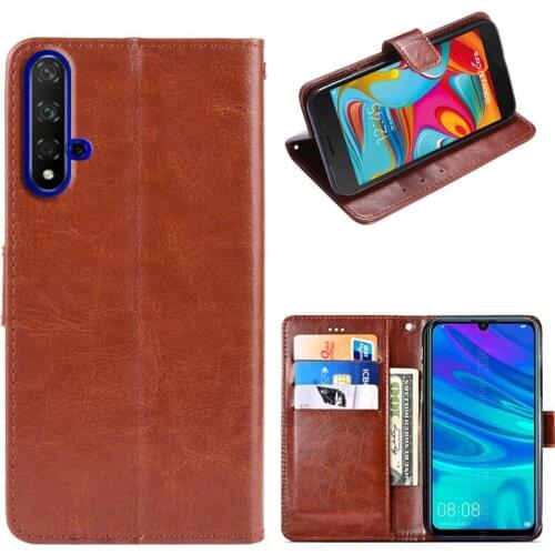 For Huawei nova 5 Core Flip Phone Case For Huawei nova 5 Cover High quality luxury PU Leather Phone Case