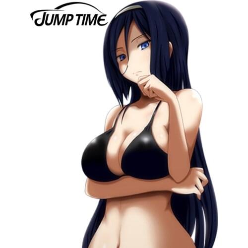 JumpTime 13cm x 6.9cm Cartoon Car Decoration Hyouka Anime Sticker Refit Accessories Waterproof Vinyl Styling Car Sticker