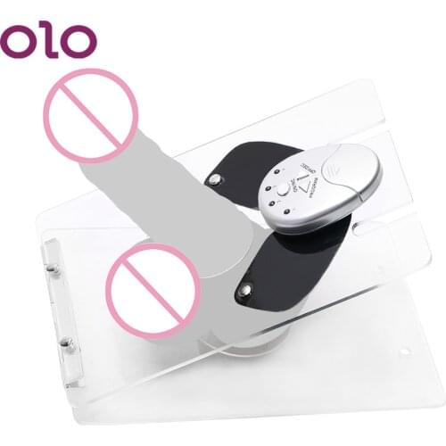 OLO Electro Shock Cock Ring Vibrator Scrotum Bondage Splint Testicle Ball Stretcher Penis Ring Sex Toys For Men Sex Products