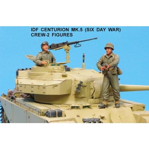 1/35 Scale Die-cast Resin White Model World War II Tank Soldiers Need Hand-painted Model Free Shipping