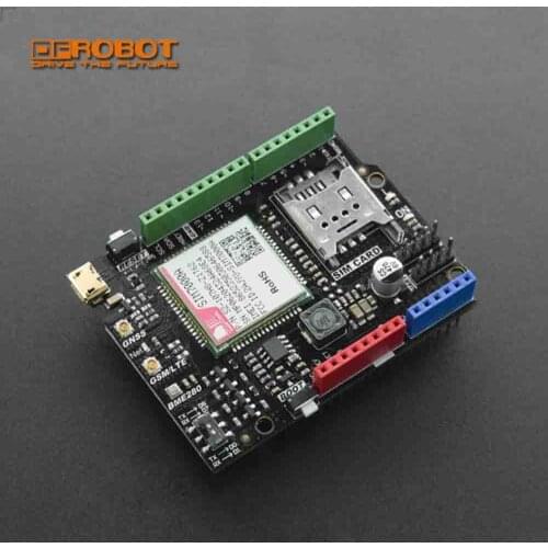 DFRobot SIM7000A Arduino NB-IoT LTE GPRS Expansion Shield wireless module support GNSS GPS GLONASS Galileo QZSS BeiDou