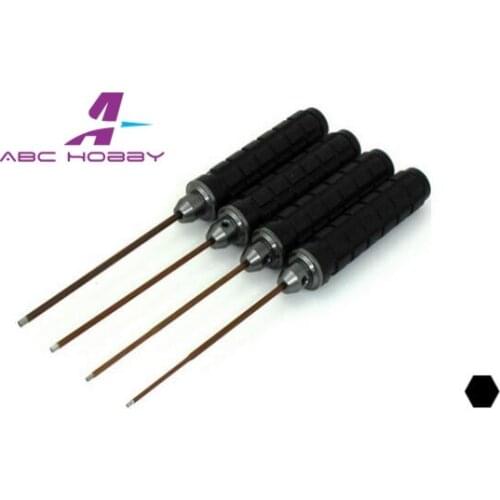 RC Silicone handle Hexangular Metric Tools set(1.5 2.0 2.5 3.0mm) red tip