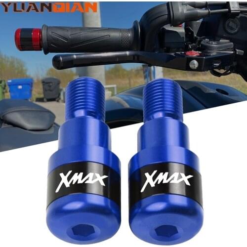For Yamaha Xmax 125 250 300 400 2013-2021 2014 2015 2016 2017 2018 2019 Motorcycles Handlebar Grips Plug Slider Handle Bar Ends