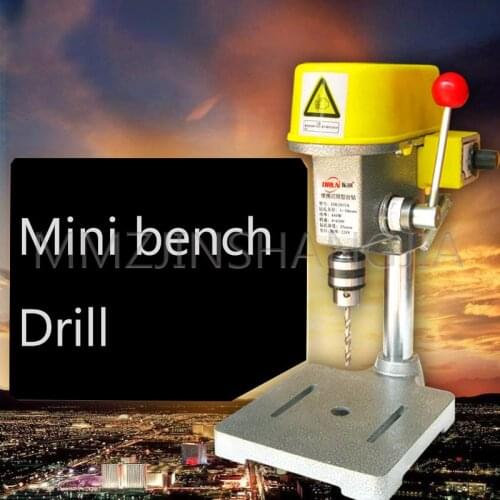 Bench Drill Precision Bench Drill High Speed Bench Drill Miniature Small Drill Press Milling Machine Wood Metal Drilling Plastic