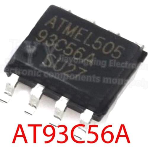 10PCS 93C56 SOP-8 AT93C56 AT93C56A SOP8 SMD New and Original IC Chipset
