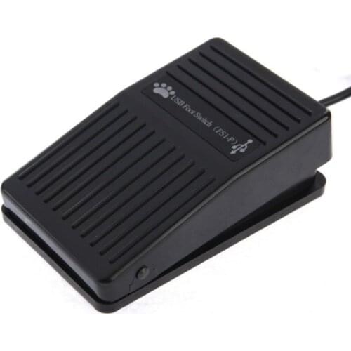 Plastic USB Single Foot Switch Pedal Control Pre-Progr Key for Keyboard Mouse PC Drop Shipping