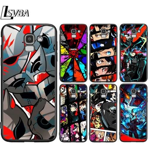 Hot Anime Persona 5 Game For Samsung Galaxy J8 J7 Duo J6 J5 Prime J4 Plus J3 J2 Core 2018 2017 2016 Phone Case