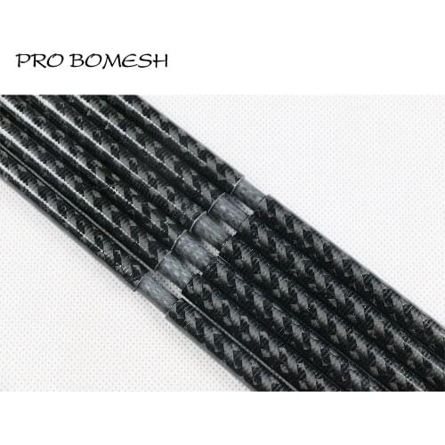 Pro Bomesh 2 Blanks 2.4M M H 2 Section X-Ray Wrap 3K Spigot Carbon Fiber Bass Rod Blank DIY Rod Building Blank