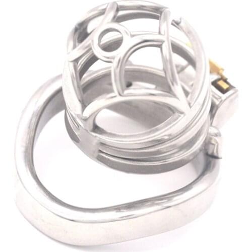 Sex Products Stainless Steel Penis Cock Cage Male Chastity Device Chastity Belt Sex Toys for Men Bondage Cockrings G7-245A