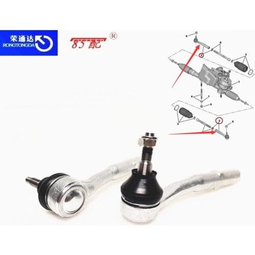 Steering gear rod ball pin 1610462480 For Peugeot 301 For Citroen E-Elysee