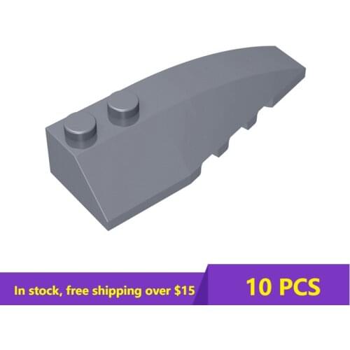 10PCS Bricks Compatible Assembles Particles 41747 6x2(Right) For Building Blocks Parts DIY Educational Classic Brand gift Toys