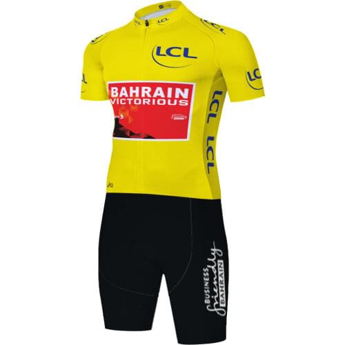 2021 BAHRAIN One Piece Skinsuit Completo Ciclismo Tricota Ciclismo Hombre triathlon Cycling Jersey Maillot Ciclismo Hombre