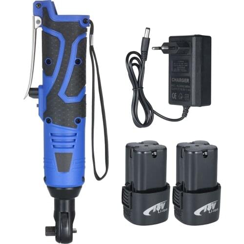 KKmoon Cordless Electric Ratchet Wrench 18V Power Ratchet Tool Ratcheting Socket Wrench with 1/2 Pack Rechargeable Battery