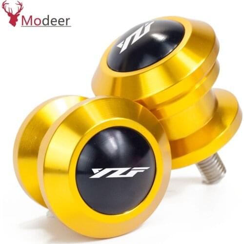 Motorcycle Accessories Swingarm Spools Slider for Yamaha YZF R R1M R1S R6 R3 R15 motorbike accessories NICE CNC M6 6mm bolts