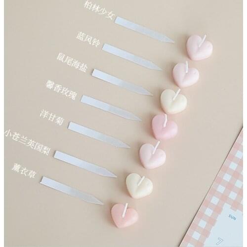 7pcs/lot Scented Candle Fragrance Samples Bluebell Lavender Chamomile Rose Sea Salt English Pear Fressia La Fille de Berlin