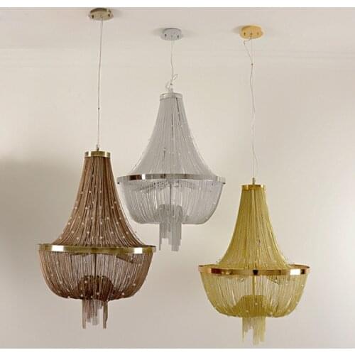 Free Shipping Modern Chandelier Lamp Aluminum ATLANTIS Stream Crystal Designer Chandeliers Living Room Hotel Lighting D55x75cm