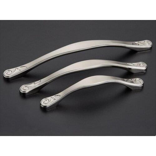 Double Color Both sides show white Cook House Fitting Zinc Alloy Cabinet Drawer Pull and Cupboard Knob ( C:C:96MM L:122MM)