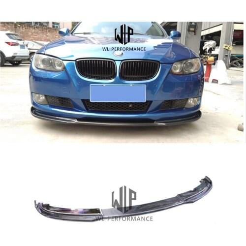 E92 3 Series Original Car High Quality Carbon Fiber Auto Car Front lip Aprons Splittter For BMW E92 3 Series Car Body Kit 05-11