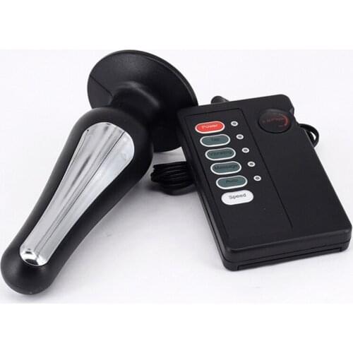 Electric Shock Pulse Anal Plug Dildo Vaginal Plug Prostate Massage Butt Plug Electro Stimulator Masturbator Sex Toys For Couples