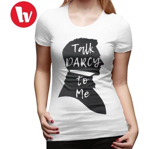 Jane Austen T-Shirt Literary Gift Jane Austen Funny Book Lover T Shirt Oversize Cotton Women tshirt Ladies Tee Shirt