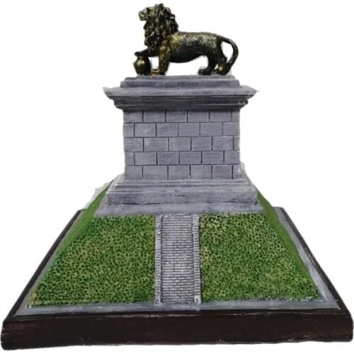 Hot Sale Belgium Lion Hill Creative Resin Crafts World Famous Landmark Model Tourism Souvenir Gifts Collection Home Decor