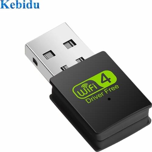 KEBIDU Mini 300M USB2.0 Network Card RTL8192 WiFi adapter Free Driver 802.11 n/g/b wi fi LAN Adapter