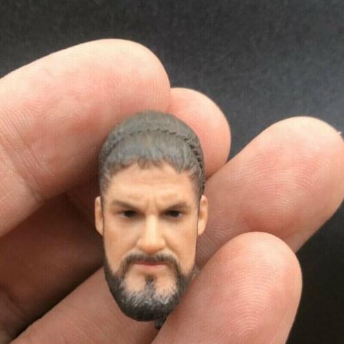 Mnotht 1/12 Scale Clam Vikings Head Sculpt Ancient Military Action Figure Accessory Toy