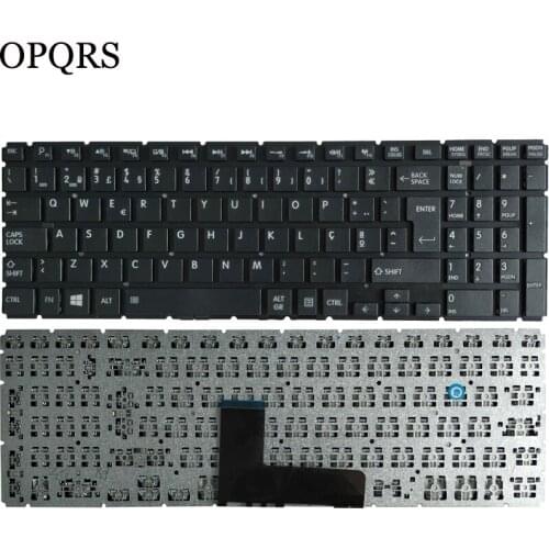New PO keyboard for Toshiba Satellite L50-B L55-B L55DT-B S50-B S55-B Portuguese Laptop Keyboard black