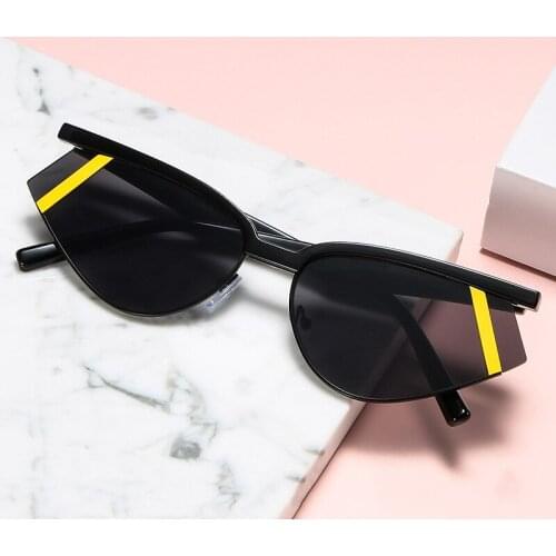 2020 new European and American fashion cat-eye sunglasses cross-border trend high-quality sunglasses AS131