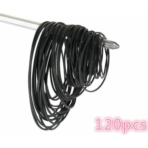Assorted Universal Belt Cassette Tape Belt For Recorders Video Machines DVD Drive 120 piece set 1 pack