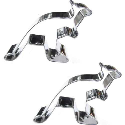 Kangaroo shape 2 piece cookie cutting molds, baking tools, cake decorating soft candy tools