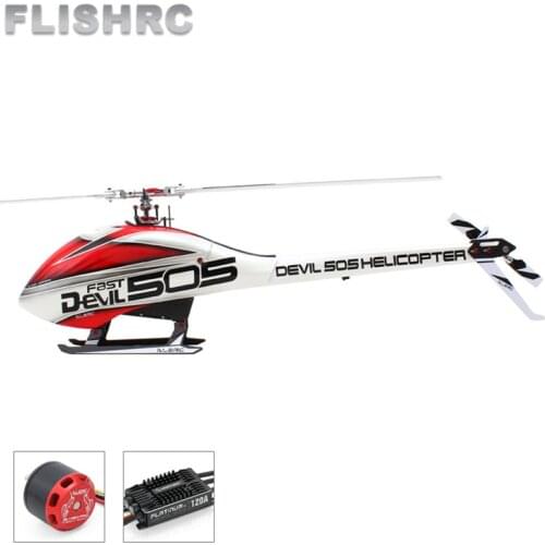 ALZRC - Devil 505 FAST FBL Combo 505 Helicopter - Motor/ESC - 120A