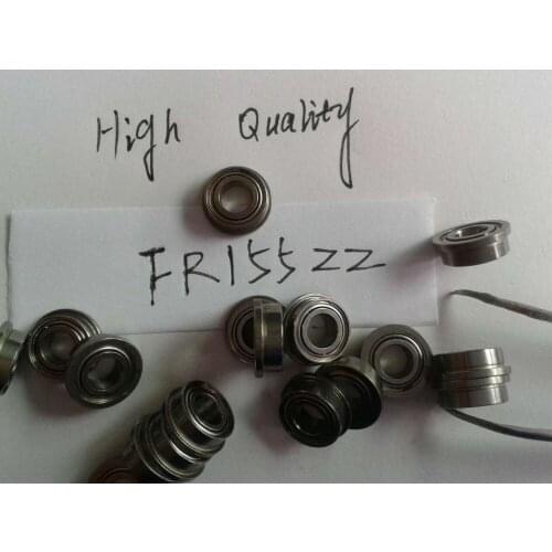 HIGH QUALITY 1000PCS bearing FR155ZZ(3.967*7.938*3.175) inch Miniature Flanged Ball Bearing FR155ZZ-- free shipping