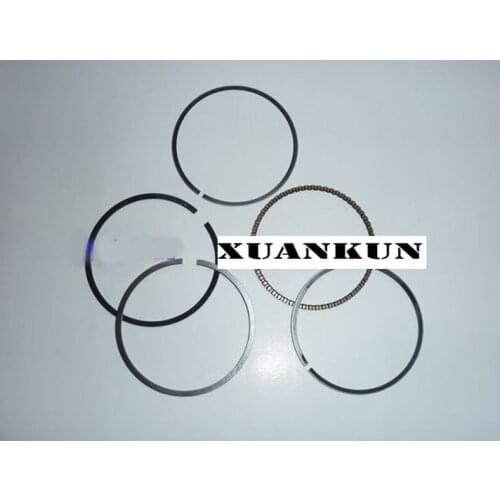 XUANKUN Motorcycle Accessories / Four Red 80 Piston Ring / Female Bicycle 80 Ring