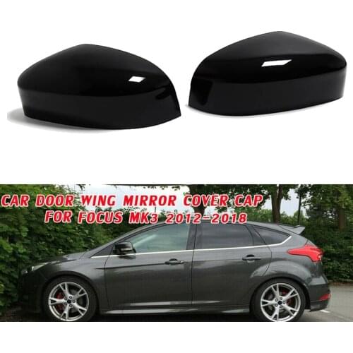 Car Rearview Mirror Cover Side Mirror Case for Ford Focus MK3 MK2 2012 2014 2015 2016 2017 2018
