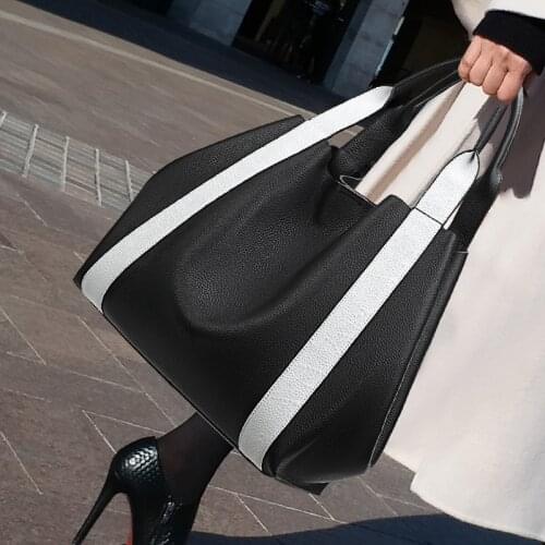 100% Genuine Leather Handbags 2020 New One-shoulder Tote Versatile Fashion Portable Large-capacity Bag Purses and Handbags Cc Gg